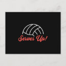 Search for serves postcards Volleyball
