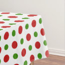 Search for green polka dot tablecloths Pattern