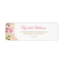 Search for quinceanera return address labels Watercolor