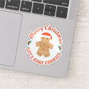Search for gingerbread cookie stickers Merry christmas