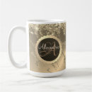 Search for glitzy mugs Gold