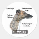 Search for greyhound stickers Breed
