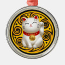 Search for lucky cat christmas tree decorations Japan
