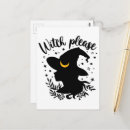 Search for cute witch postcards Ai generated