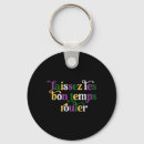 Search for temp key rings Fleur de lis