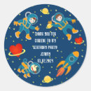 Search for space traveller stickers For kids