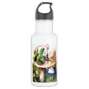 Search for alice in wonderland water bottles Birthday