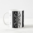 Search for harlequin mugs Black and white