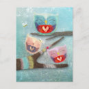 Search for unique owl postcards Birds