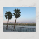 Search for two trees postcards Sunset