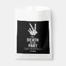 Search for halloween favour bags Black and white