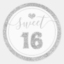 Search for sweet sixteen envelope seals Heart