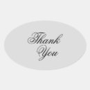 Search for oval thank you stickers Black