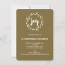 Search for lunch seasonal invitations Wreath