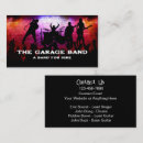 Search for band business cards Unique