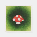 Search for mushroom napkins Fly agaric