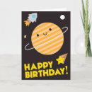 Search for astronomy birthday cards Saturn