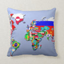 Search for world map cushions Africa