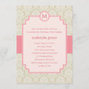 Search for damask christening invitations Baptism