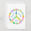 Search for retro peace cards Flower