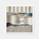 Search for navy blue monogram napkins Glitter