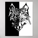 Search for white wolf art Crow
