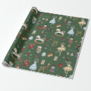 Search for nutcracker christmas wrapping paper Mouse king