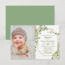 Search for baby photo frame invitations Wildflowers
