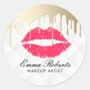 Search for red lips stickers Makeup artist