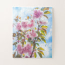 Search for japanese cherry blossom puzzles Pink