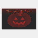 Search for black background rectangle stickers Halloween