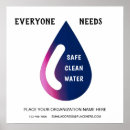 Search for cleanliness Water