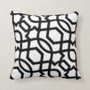Search for black white trellis cushions Abstract