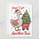Search for goose christmas cards Santa