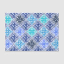 Search for blue moroccan pattern tissue paper Decorative