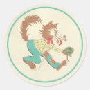 Search for big bad wolf stickers Red