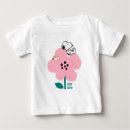 Search for flowers baby shirts Snoopy