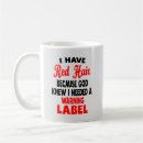 Search for funny redhead mugs Ginger