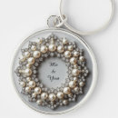 Search for pearl key rings Diamond