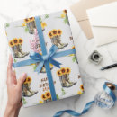 Search for sunflower birthday wrapping paper Flowers