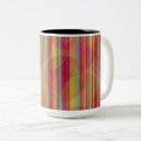 Search for gold green red mugs Stripes