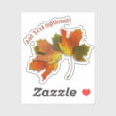 Search for autumn leaves thanksgiving stickers Leaf