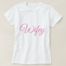 Search for bride womens tshirts Wifey
