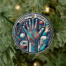 Search for therapist christmas tree decorations Student