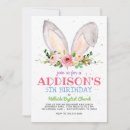 Search for easter egg hunt birthday invitations Bunny ears
