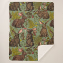 Search for hare blankets Floral