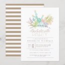 Search for cactus hen party invitations Watercolor