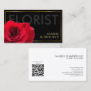 Search for florist business cards Flower shop