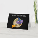 Search for broom halloween cards Owl