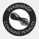 Search for peanut warning stickers Peanuts